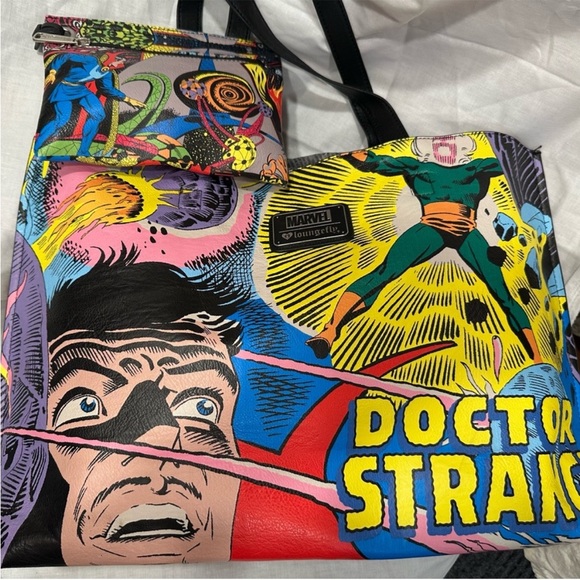 Loungefly Marvel  Doctor Strange Tote Rare - Picture 1 of 9